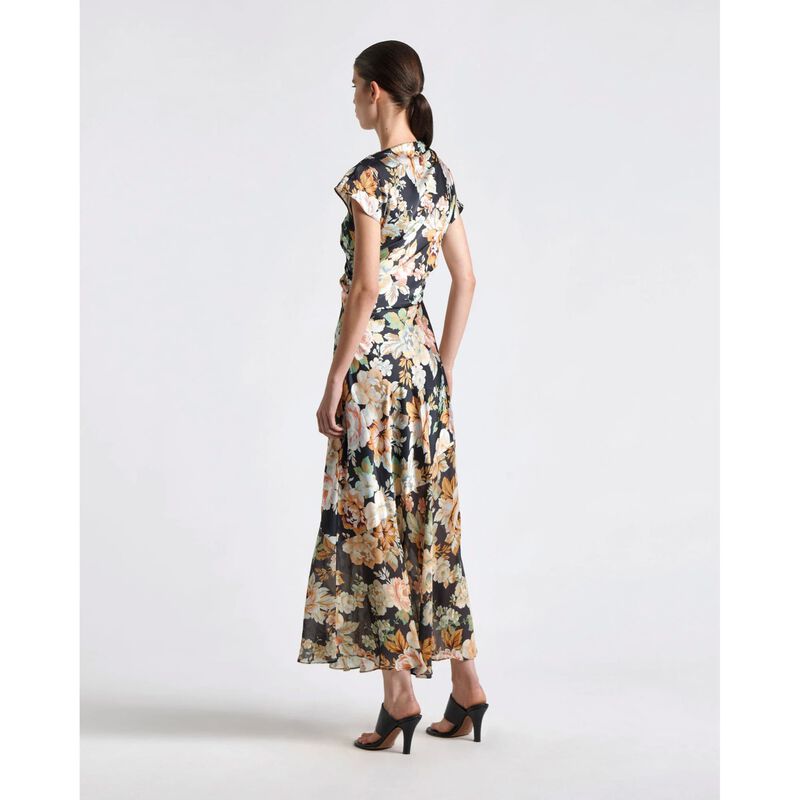 Cue Ophelia Floral Midi Dress image number 1